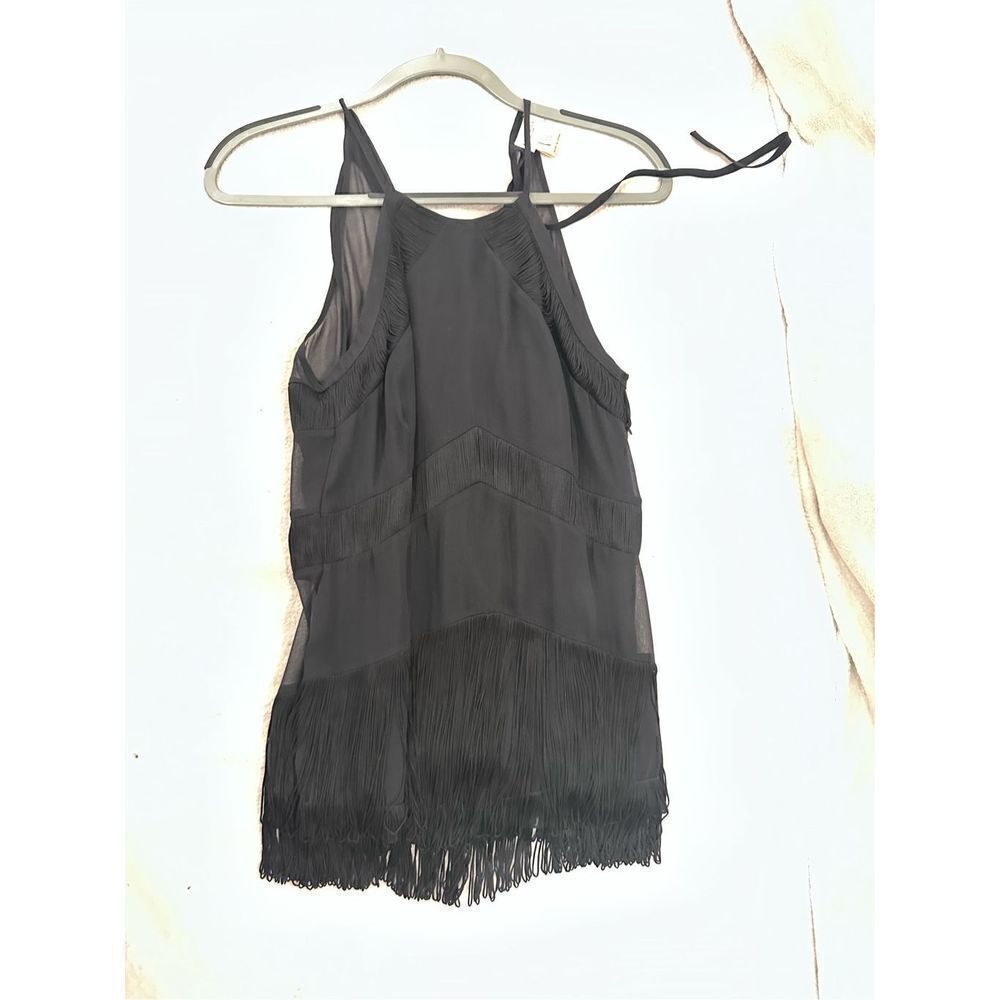 Karen Millen Women’s Tank Blouse Blacksize 6 — image 2 of 8
